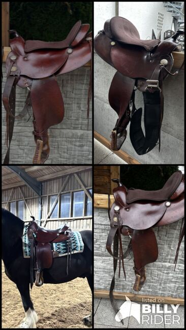 Deuber 1031 Westernsattel kurze Pferde, Deuber 1031, Nicole Schupp, Western Saddle, Westhausen, Image 7