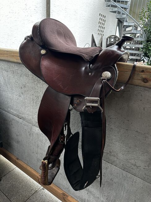 Deuber 1031 Westernsattel kurze Pferde, Deuber 1031, Nicole Schupp, Western Saddle, Westhausen, Image 2