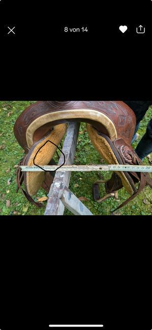 Deuber 1300 3 Westernsattel kurz 16, Deuber und Partner, Veronic Kuntze , Western Saddle, Hannover, Image 6