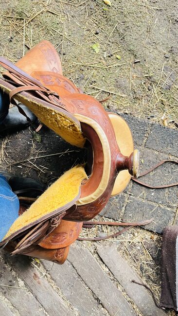 Deuber 1300 3 Westernsattel kurz 16, Deuber und Partner, Veronic Kuntze , Western Saddle, Hannover