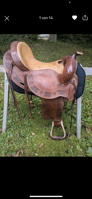 Deuber 1300 3 Westernsattel kurz 16, Deuber und Partner, Veronic Kuntze , Western Saddle, Hannover, Image 8
