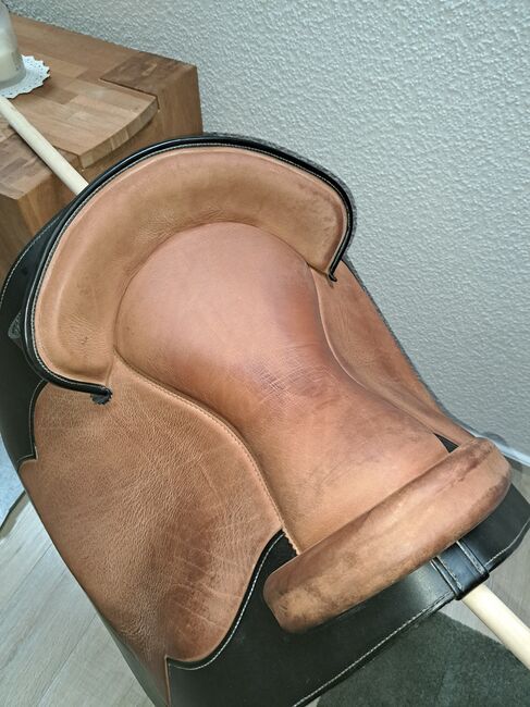 Deuber Barock deluxe schwarz / cognac Sitz Gr. 2 Kammer Gr.3, Deuber Barock deluxe, D. Lange, Baroque Saddle, Bodenfelde, Image 5