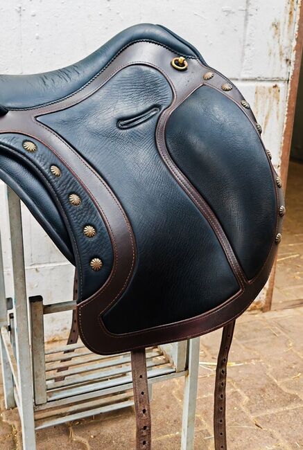 Deuber El Campo S3 Dressursattel  Barocksatte, Deuber   El Campo S3, Dr.Jost Jahn, Dressursattel, Nebel, Abbildung 4