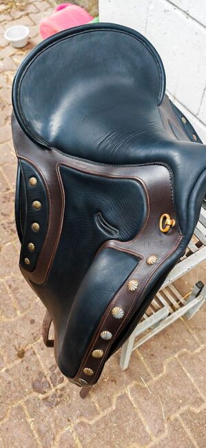 Deuber El Campo S3 Dressursattel  Barocksatte, Deuber   El Campo S3, Dr.Jost Jahn, Dressursattel, Nebel, Abbildung 9