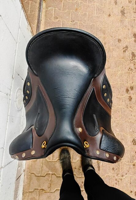 Deuber El Campo S3 Dressursattel  Barocksatte, Deuber   El Campo S3, Dr.Jost Jahn, Dressursattel, Nebel, Abbildung 5