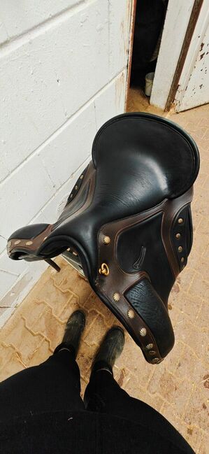 Deuber El Campo S3 Dressursattel  Barocksatte, Deuber   El Campo S3, Dr.Jost Jahn, Dressursattel, Nebel, Abbildung 8