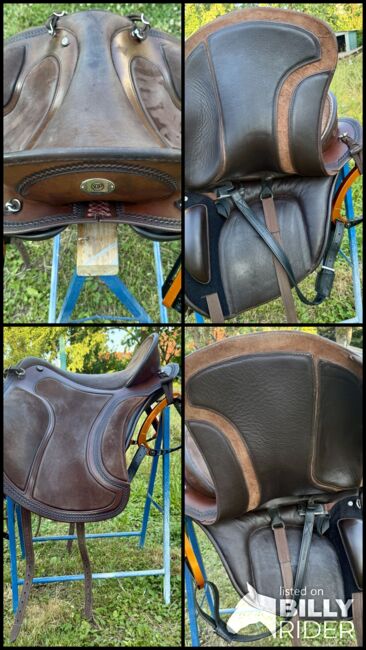 DEUBER Sattel El Campo SKL S3 Havanna mit Ausstattung, Deuber El Campo SKL S3 Havanna, Harald Schirmer, Baroque Saddle, Hagelstadt, Image 8