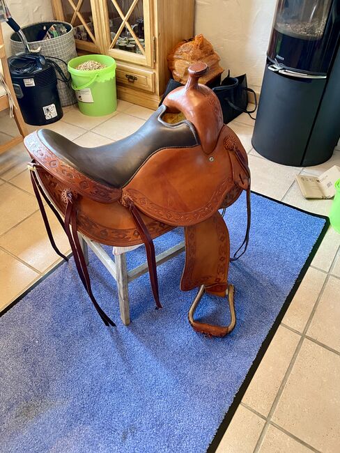 Deuber und Partner Westernsattel RARITÄT, Deuber und Partner Trail Rider , Christiane, Western Saddle, Jülich, Image 3