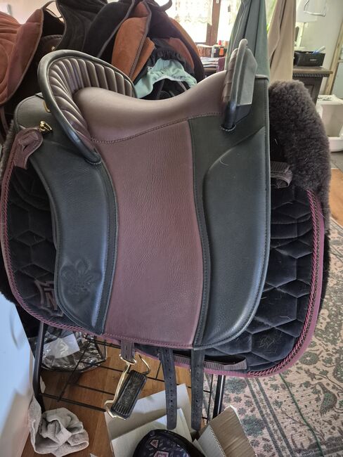 Deuber Ibero Verano Barock Sattel S1 neuwertig mit Zalea, Deuber  Ibero Verano , Daniela , Baroque Saddle, Tann , Image 2