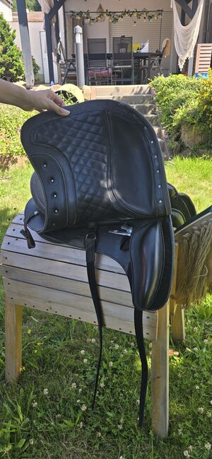 Deuber und Partner El Campo Shorty, Deuber El Campo Shorty, Gudrun König , Baroque Saddle, Blieskastel, Image 3