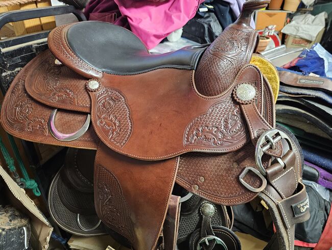 Deuber und Partner Westernsattel, Deuber und partner  Smoothout, Cindy Güntzel , Western Saddle, Hohenstein, Image 8