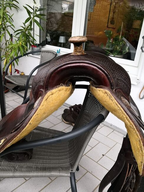 Deuber & Partner (DP) Super bequemer Westernsattel, 16,5 ", Deuber & Partner, Germanz Western, Michael v.Harnier, Western Saddle, Freigericht-Somborn, Image 8