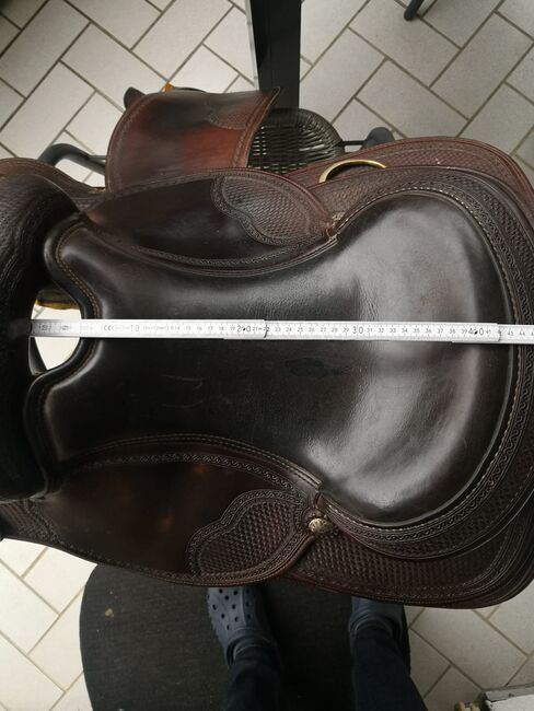 Deuber & Partner (DP) Super bequemer Westernsattel, 16,5 ", Deuber & Partner, Germanz Western, Michael v.Harnier, Western Saddle, Freigericht-Somborn, Image 5