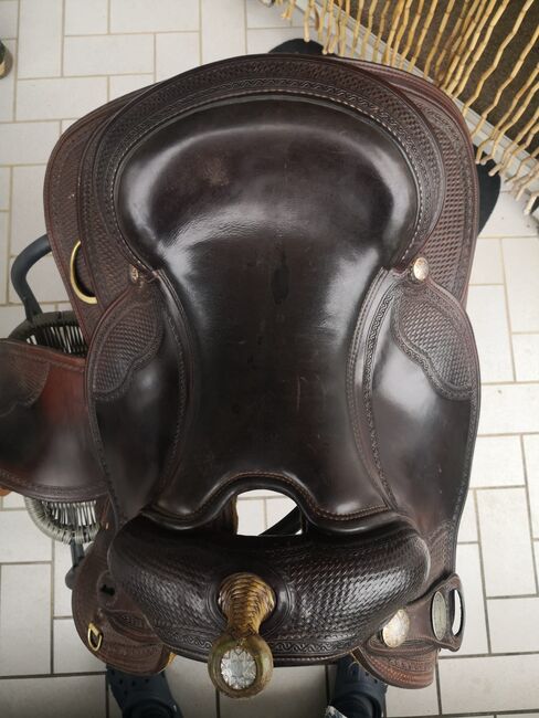 Deuber & Partner (DP) Super bequemer Westernsattel, 16,5 ", Deuber & Partner, Germanz Western, Michael v.Harnier, Western Saddle, Freigericht-Somborn, Image 2