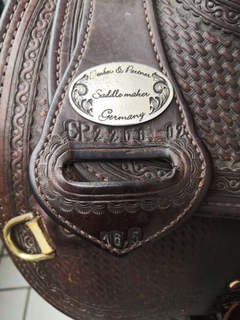 Deuber & Partner (DP) Super bequemer Westernsattel, 16,5 ", Deuber & Partner, Germanz Western, Michael v.Harnier, Westernsattel, Freigericht-Somborn