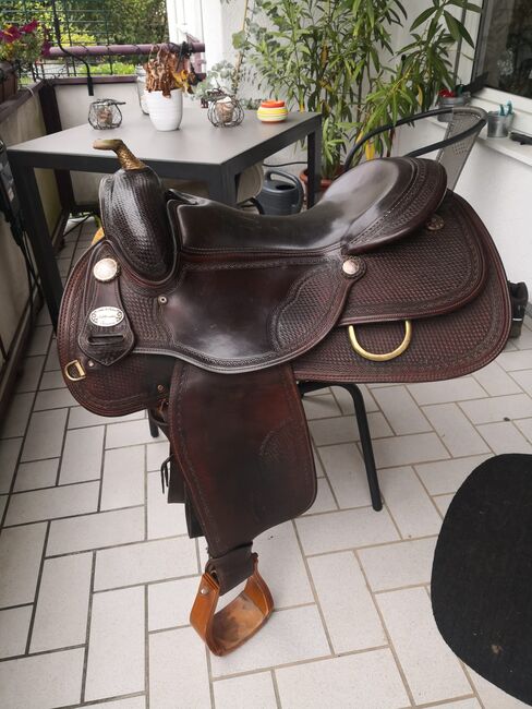 Deuber & Partner (DP) Super bequemer Westernsattel, 16,5 ", Deuber & Partner, Germanz Western, Michael v.Harnier, Western Saddle, Freigericht-Somborn, Image 3