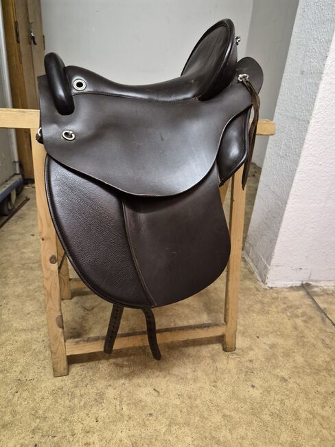 Deuber&Partner,  Freizeitsattel, Wanderreitsattel für Kaltblut, braun, DP Saddlery, Deuber&Partner , Katrin , Wanderreitsattel, Berlin 