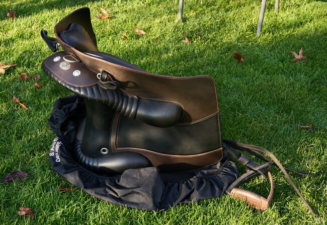 Deuber & Partner Sattel - Modell Jerez SKL - Sitzgröße S2, Deuber & Partner Jerez SKL, Amber Reynaerts, Baroque Saddle, Moosburg, Image 8