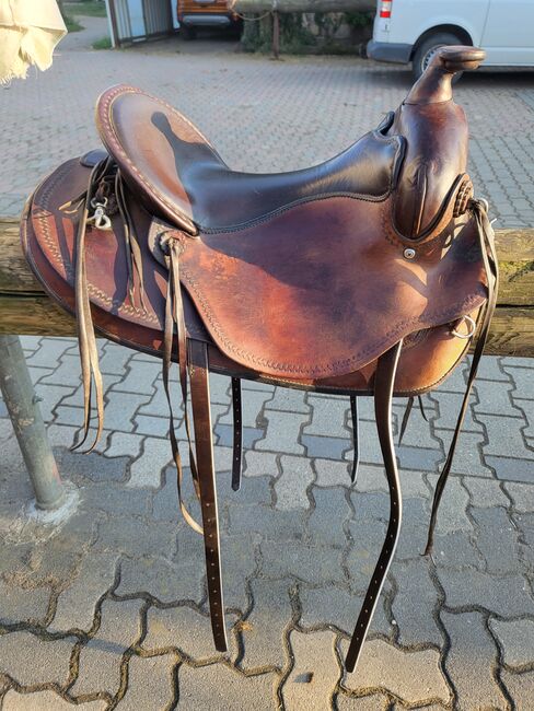 Deuber&Partner Ultraflex Westernsatel inkl. Fender, Deuber&Partner  Ultraflex , Bettina Komann, Western Saddle, Krefeld