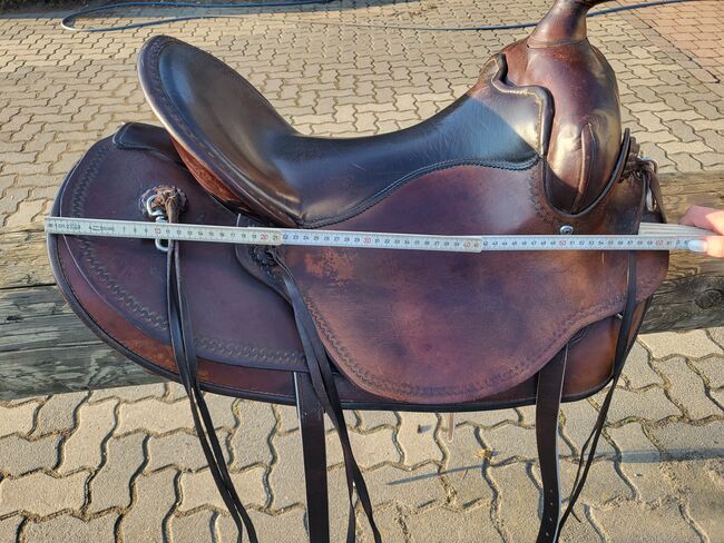 Deuber&Partner Ultraflex Westernsatel inkl. Fender, Deuber&Partner  Ultraflex , Bettina Komann, Western Saddle, Krefeld, Image 8