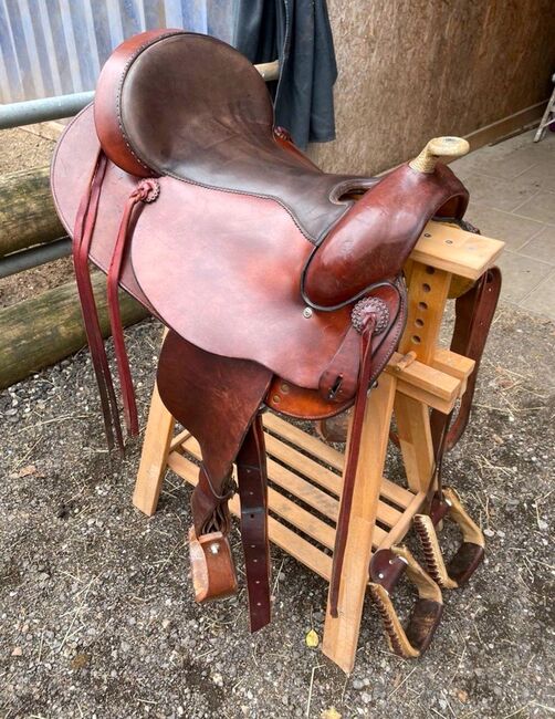 Westernsattel Deuber & Partner, Deuber & Partner, Sarah, Saddles & Saddle Accessories, Freiburg, Image 2