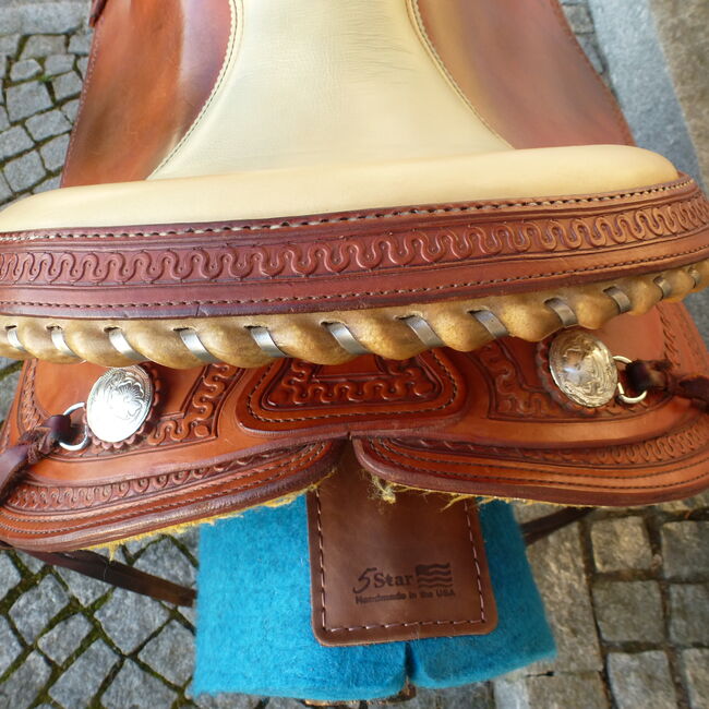 Deuber & Partner Westernsattel, Deuber & Partner "Reinhold Bartmann Spezial", E. Binder, Western Saddle, Waldkirchen, Image 9