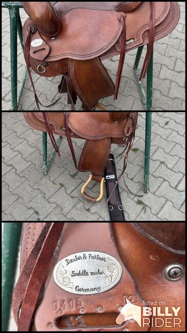 Westernsattel Deuber & Partner, Deuber & Partner, Kramer, Western Saddle, Spergau, Image 4