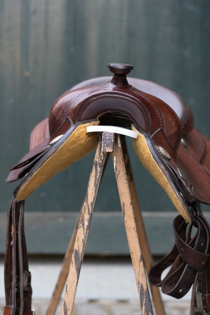 Deuber & Partner Wyoming 02 Baum, 16“ Sitz, Deuber und Partner Wyoming, Eva Drecker, Western Saddle, Mettmann, Image 2