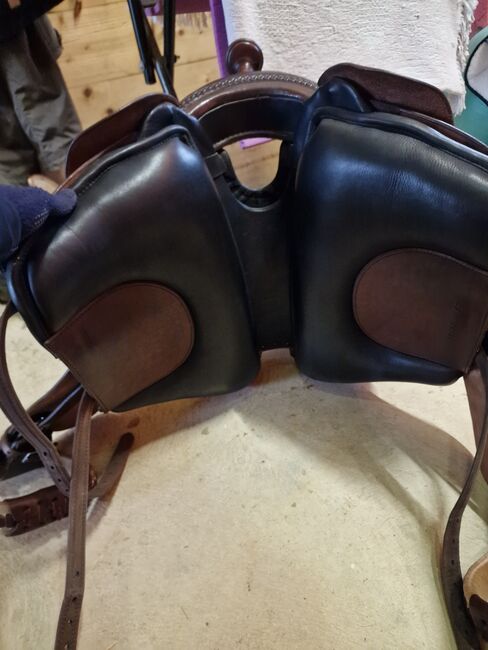 Deuber Quantum Western,  Westernsattel,  Sattel, Deuber Quantum Western, S.G., Western Saddle, Hollenbach , Image 2