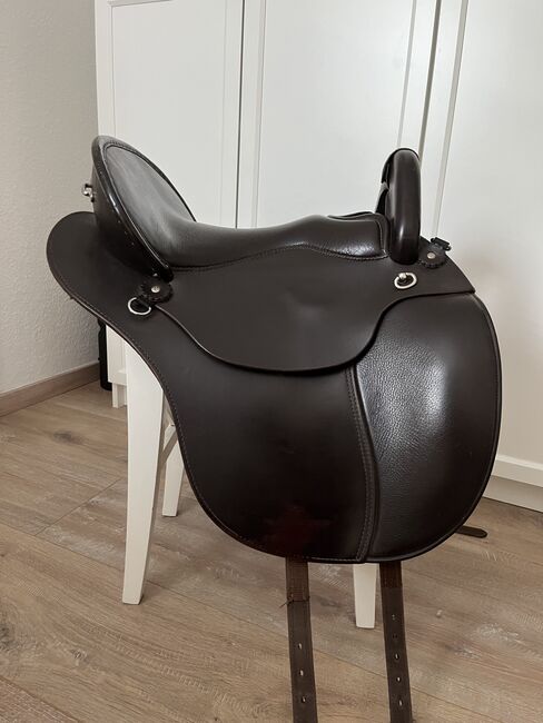 Deuber Startrekk Comfort englisch braun Havanna S2, Deuber  Startrekk Comfort Englisch, Steffi , Treeless Saddle, Halle