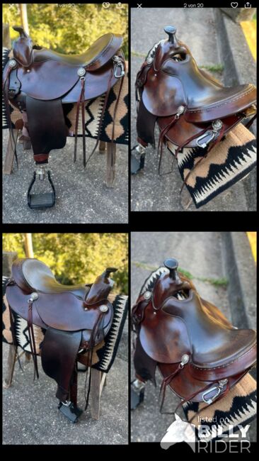 Deuber Trailrider 1031 sehr kurz 02 Quarterhorse, Deuber Trailrider, Danni, Western Saddle, Bieberehren, Image 8