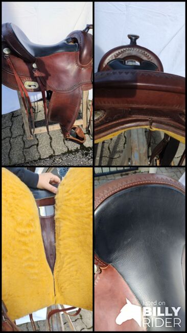 Deuber Ultra Flex Vario Westernsattel 2104, Deuber Ultra Flex Vario 2104, Kathi Ramsauer, Western Saddle, Aschau, Image 11