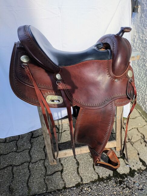 Deuber Ultra Flex Vario Westernsattel 2104, Deuber Ultra Flex Vario 2104, Kathi Ramsauer, Western Saddle, Aschau