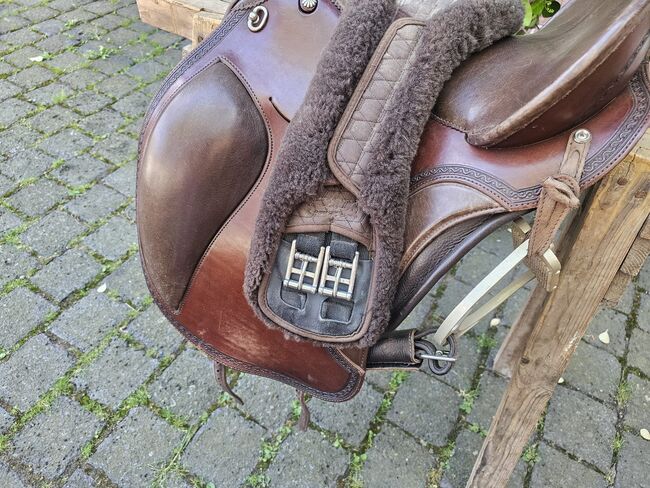 Deuber Ultraflex El Campo Shorty Sattel, Deuber  Ultraflex El Campo Shorty , Zoè Hahn , Baroque Saddle, Döllstädt , Image 3