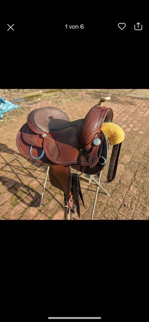 Deuber Westernsattel 7705, Deuber, Vicky Kropa, Western Saddle, Petershagen