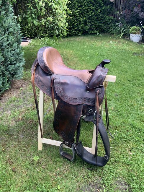 Deuber Westernsattel 1031/ Kammerweite3/ Sitzgröße 16, Deuber & Partner Freizeit/ Alround/ 1031/ Arab, Cornelia , Western Saddle, Rangsdorf