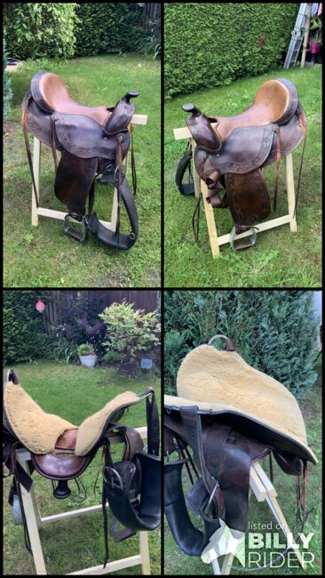 Deuber Westernsattel 1031/ Kammerweite3/ Sitzgröße 16, Deuber & Partner Freizeit/ Alround/ 1031/ Arab, Cornelia , Westernsattel, Rangsdorf, Abbildung 18