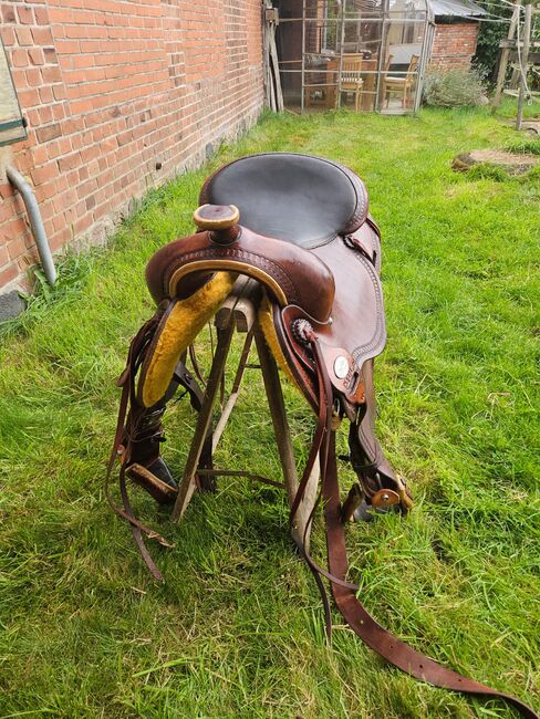 Deuflex Deuber und Partner Westernsattel, Roundskirt, gebraucht, Deuber und Partner, XYZ, Western Saddle, Groß Wittensee