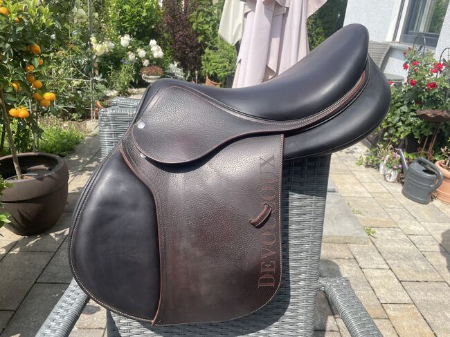 Devocoux Springsattel Biarritz O, Devocoux Biarritz O, Cheyenne Weinfurtner, Jumping Saddle, Aldersbach, Image 4