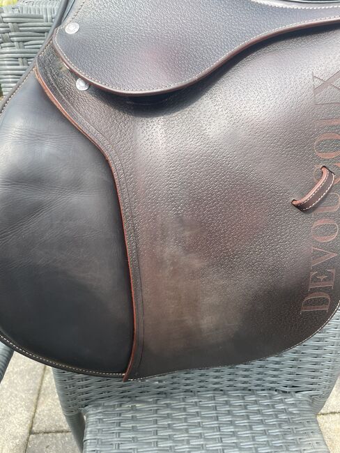 Devocoux Springsattel Biarritz O, Devocoux Biarritz O, Cheyenne Weinfurtner, Jumping Saddle, Aldersbach, Image 12