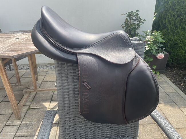 Devocoux Springsattel Biarritz O, Devocoux Biarritz O, Cheyenne Weinfurtner, Jumping Saddle, Aldersbach, Image 2