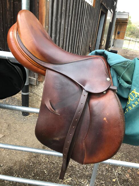 Devoucoux Biarritz Springsattel, Devoucoux Biarritz Springssattel, Doreen Lauche, Jumping Saddle, Bad Bibra