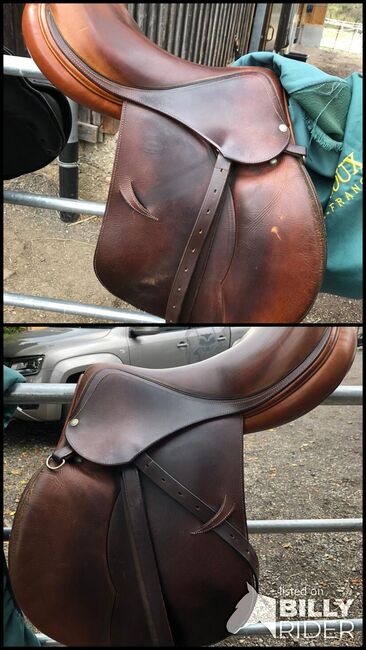 Devoucoux Biarritz Springsattel, Devoucoux Biarritz Springssattel, Doreen Lauche, Jumping Saddle, Bad Bibra, Image 3