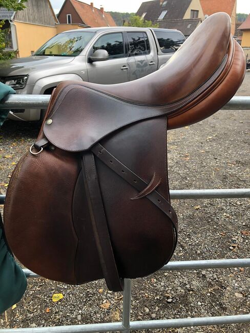 Devoucoux Biarritz Springsattel, Devoucoux Biarritz Springssattel, Doreen Lauche, Jumping Saddle, Bad Bibra, Image 2