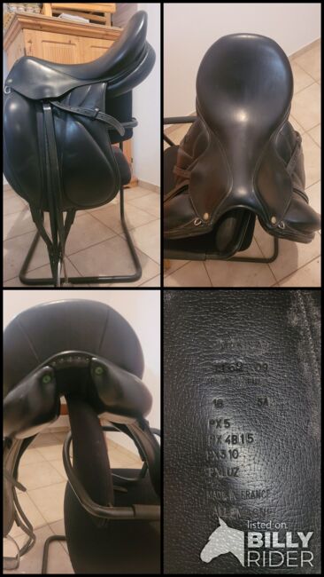 Devoucoux Dressursattel gebraucht schwarz, Devoucoux Makila, Sabrina, Dressage Saddle, Rohrbach, Image 5