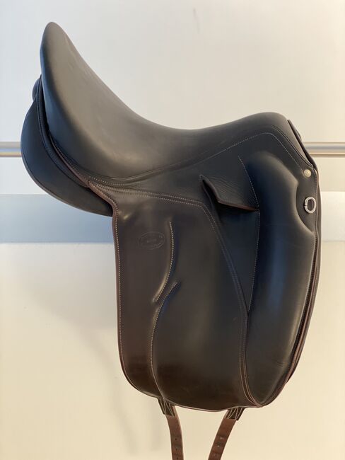 Devoucoux Mendia mahagoni 18,5 Nubuck/ Kalbsleder, Devoucoux  Mendia Sattelnummer 1291.11, Simone Schilling, Dressage Saddle, Landshut