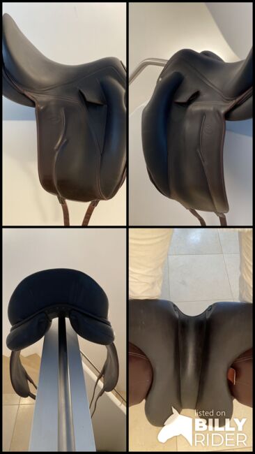 Devoucoux Mendia mahagoni 18,5 Nubuck/ Kalbsleder, Devoucoux  Mendia Sattelnummer 1291.11, Simone Schilling, Dressage Saddle, Landshut, Image 17