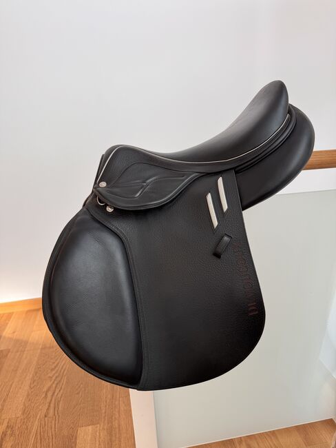 Devoucoux Springsattel Biarritz Lab schwarz 17 Zoll", Devoucoux  Biarritz Lab schwarz 17 Zoll“, Monika, Springsattel, Wörth