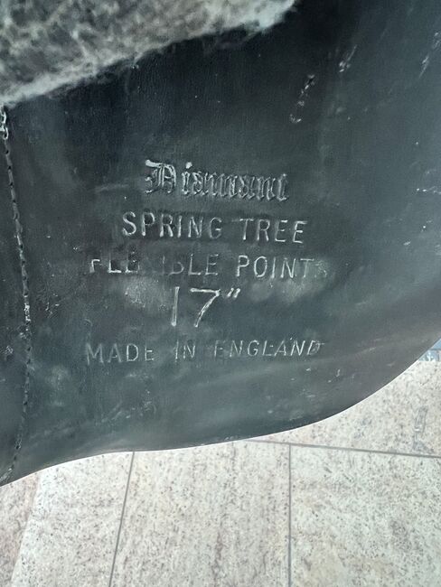 Diamant Windsor Spring Tree Sattel 17, Windsor  Diamant , Sandra , Dressage Saddle, Worms, Image 12