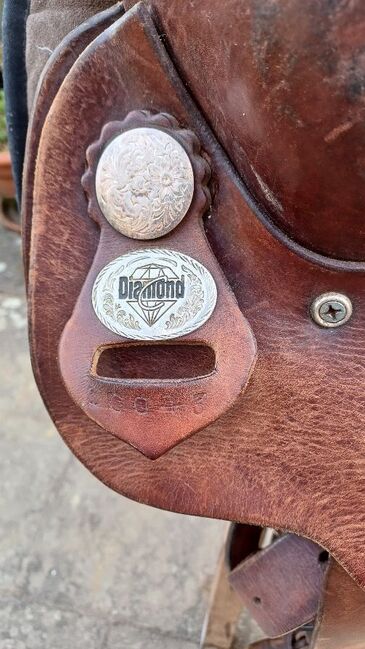 Diamond C Westernsattel breit XFQH Kaltblut Mix 16 Sitz, Diamond C Westernsattel, CPR Ranch, Western Saddle, Dormagen, Image 5